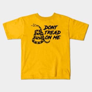 Don't Tread on Me - Retro Kids T-Shirt